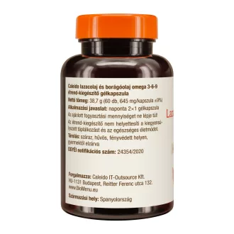 Caleido gel kapsule riblje ulje + ulje noćurka omega 3-6-9, 60 kapsula slika proizvoda