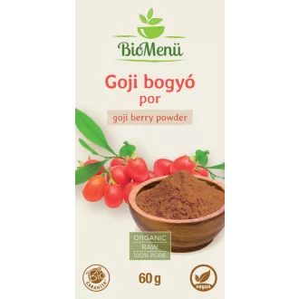 BioMenü organski prah od goji bobica 60 g slika proizvoda