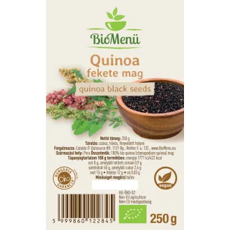 BioMenü organski sjemenke crne quinoe 250 g slika proizvoda