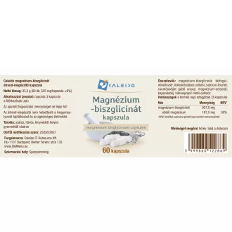 Caleido kapsule magnezijev bisglicinat, 60 kapsula slika proizvoda