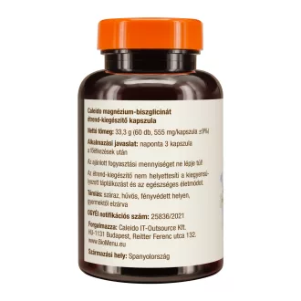 Caleido kapsule magnezijev bisglicinat, 60 kapsula slika proizvoda
