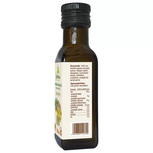 BioMenü organsko ulje sjemenki konoplje 100 ml oznaka podataka