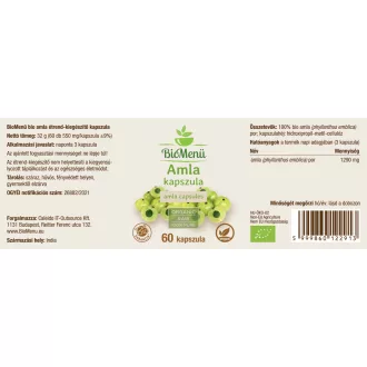 BioMenü organske kapsule amle 60 kom slika proizvoda