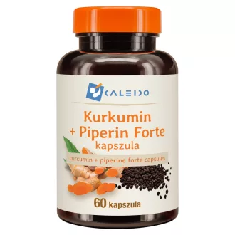 Caleido kapsule kurkumina + piperina forte, 60 kapsula slika proizvoda
