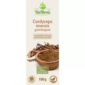 BioMenü organski prah gljive kordiceps 100 g slika proizvoda