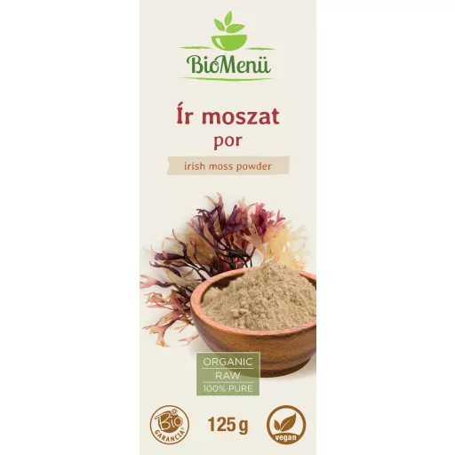 BioMenü organski prah irskog mahovca 125 g označiti