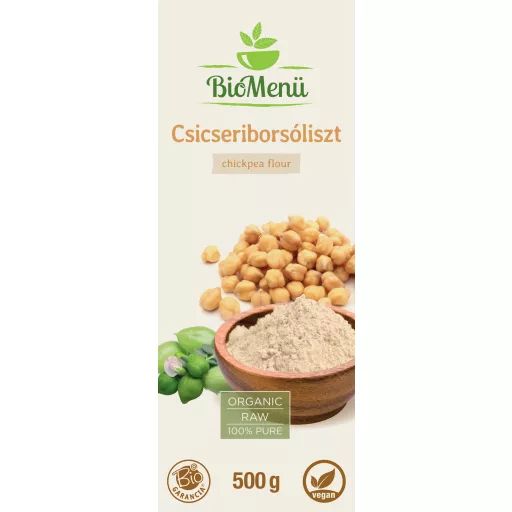 BioMenü organski brašno od slanutka 500 g označiti