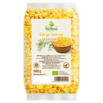BioMenü Bio ŽUTA LEĆA 500 g slika proizvoda