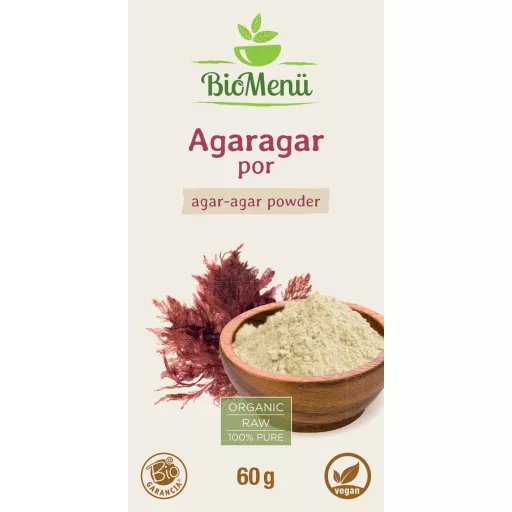 BioMenü organski prah agar-agara 60 g označiti