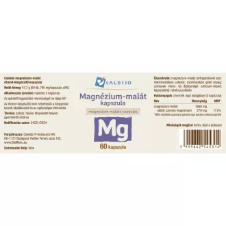 Caleido kapsule magnezijev malat, 60 kapsula slika proizvoda