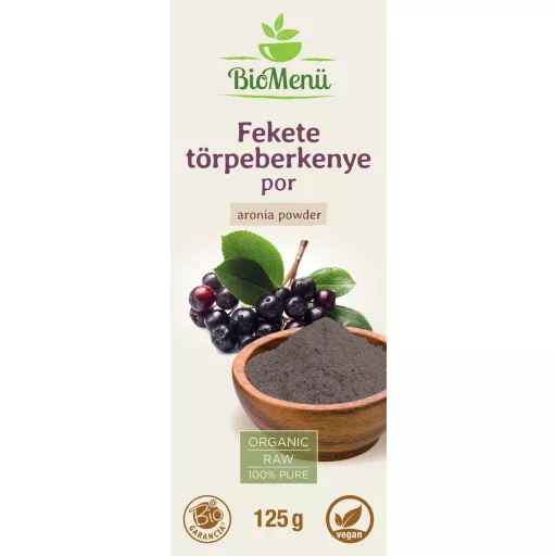 BioMenü organski prah od crnih ogrozda 125 g označiti