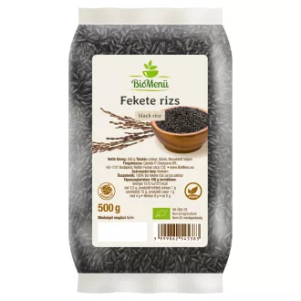 BioMenü Bio CRNA RIŽA 500 g slika proizvoda