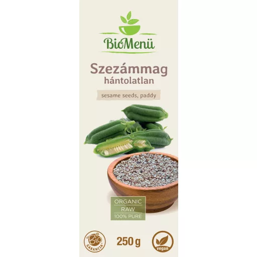 BioMenü Bio SEZAMOVE SJEMENKE neoljuštene 250 g označiti