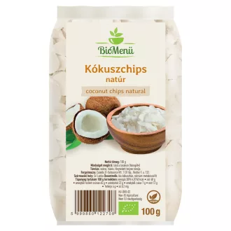 BioMenü Bio ČIPS OD KOKOSA natur 100 g slika proizvoda