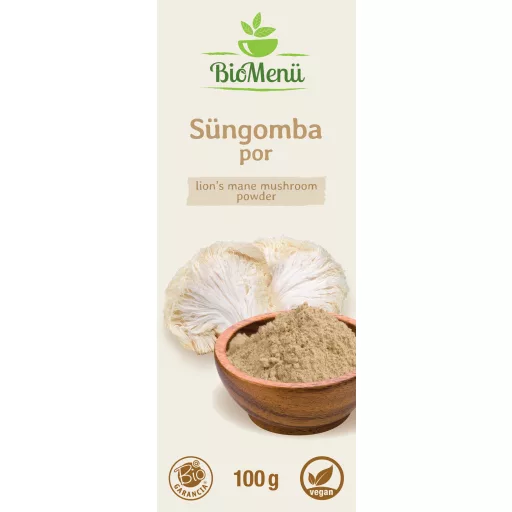 BioMenü Bio LAVLJA GRIVA gljiva u prahu 100 g označiti