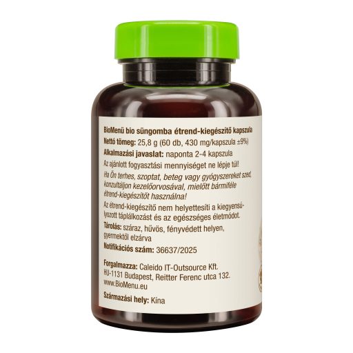 BioMenü organske kapsule sunčanicara 60 kom.