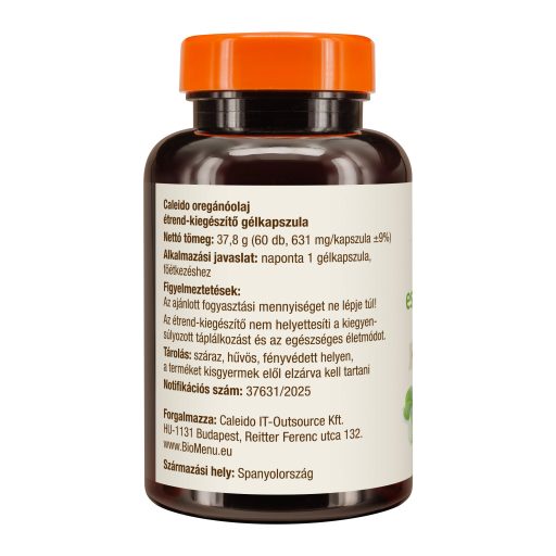 Caleido kapsule s gelom i eteričnim uljem origana, 60 kapsula