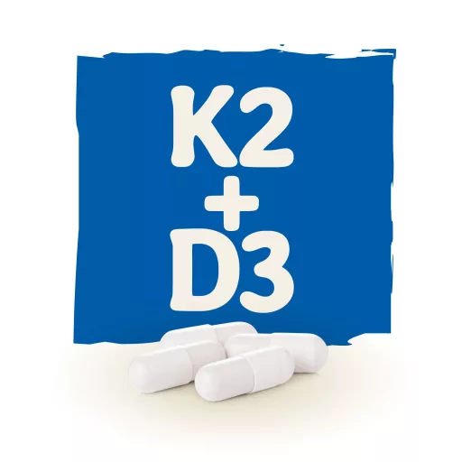 Caleido gel kapsule vitamina K2 + D3, 90 kapsula materijal