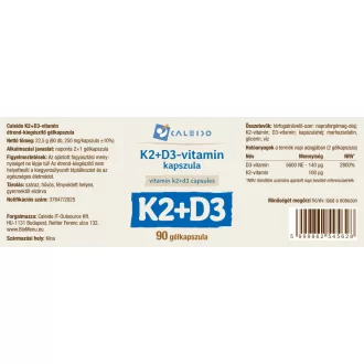 Caleido gel kapsule vitamina K2 + D3, 90 kapsula slika proizvoda