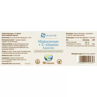 Caleido Hijaluronska Kiselina + Vitamin C kapsule 60 kom slika proizvoda