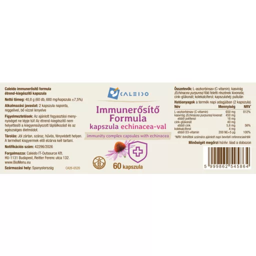 Caleido Imunitetni kompleks kapsule 60 kom označiti