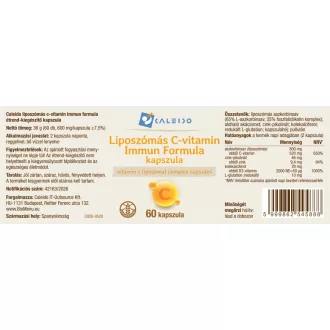 Caleido Liposomski Vitamin C Imunološki Kompleks kapsule 60 kom slika proizvoda