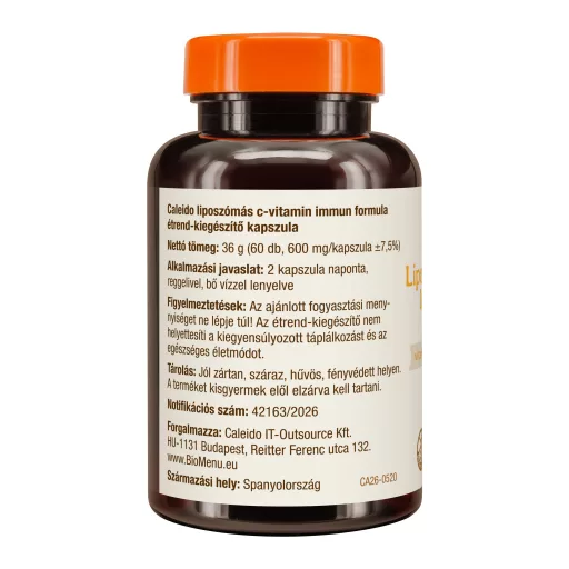 Caleido Liposomski Vitamin C Imunološki Kompleks kapsule 60 kom slika proizvoda lijevo