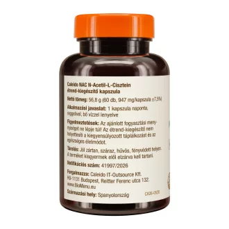 Caleido NAC N-Acetil-L-Cistein kapsule 60 kom slika proizvoda