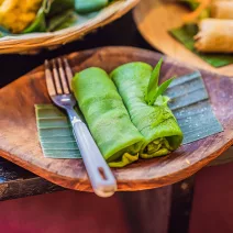 Slané palačinke s indijskim začinima i moringom